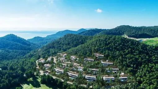 New development of 20 modern villas in Roca Llisa for sale - Ibiza